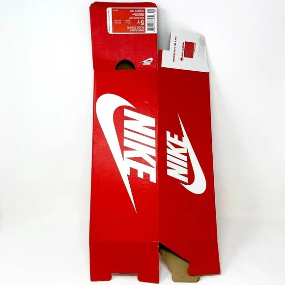 NIKE Red Empty Shoe Box Slides Storage Replacement NO SHOES BOX ONLY - Picture 4 of 4